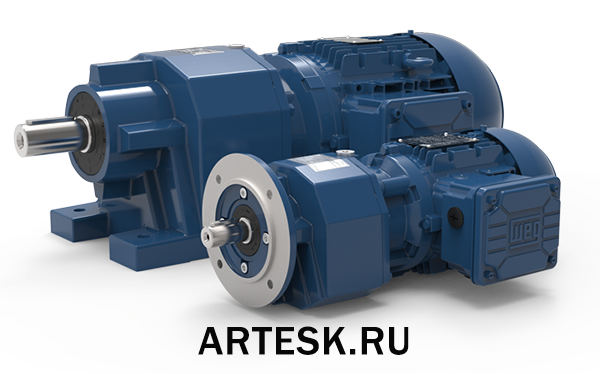 Цилиндрические мотор-редукторы Watt Drive WEG